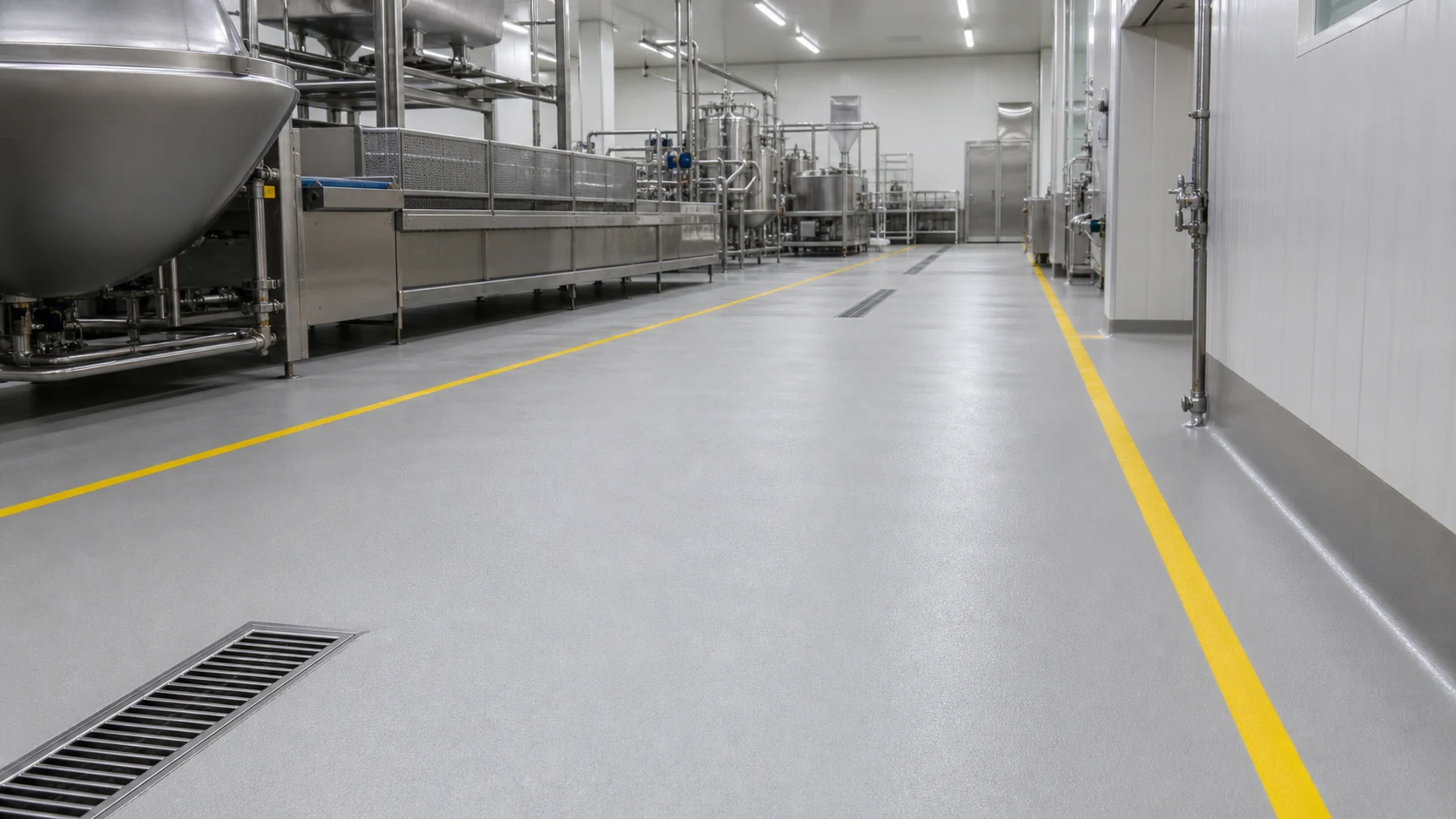 sol industriel agroalimentaire resine